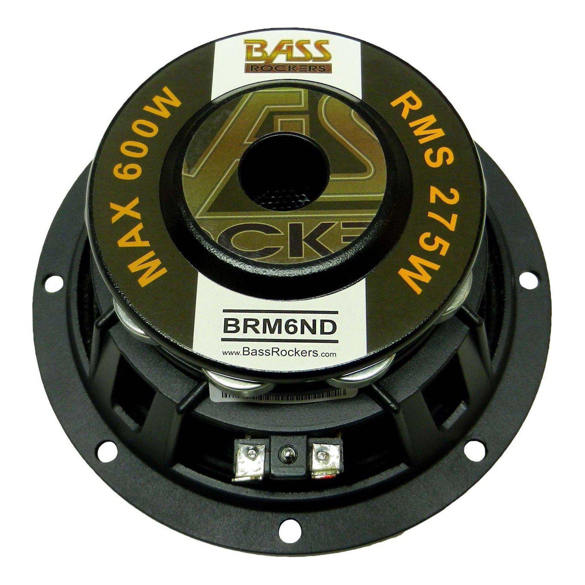 BRM6ND 6.5" Neodymium Midrange Speaker 600 Watts (8-ohms)-Bass Rockers-2