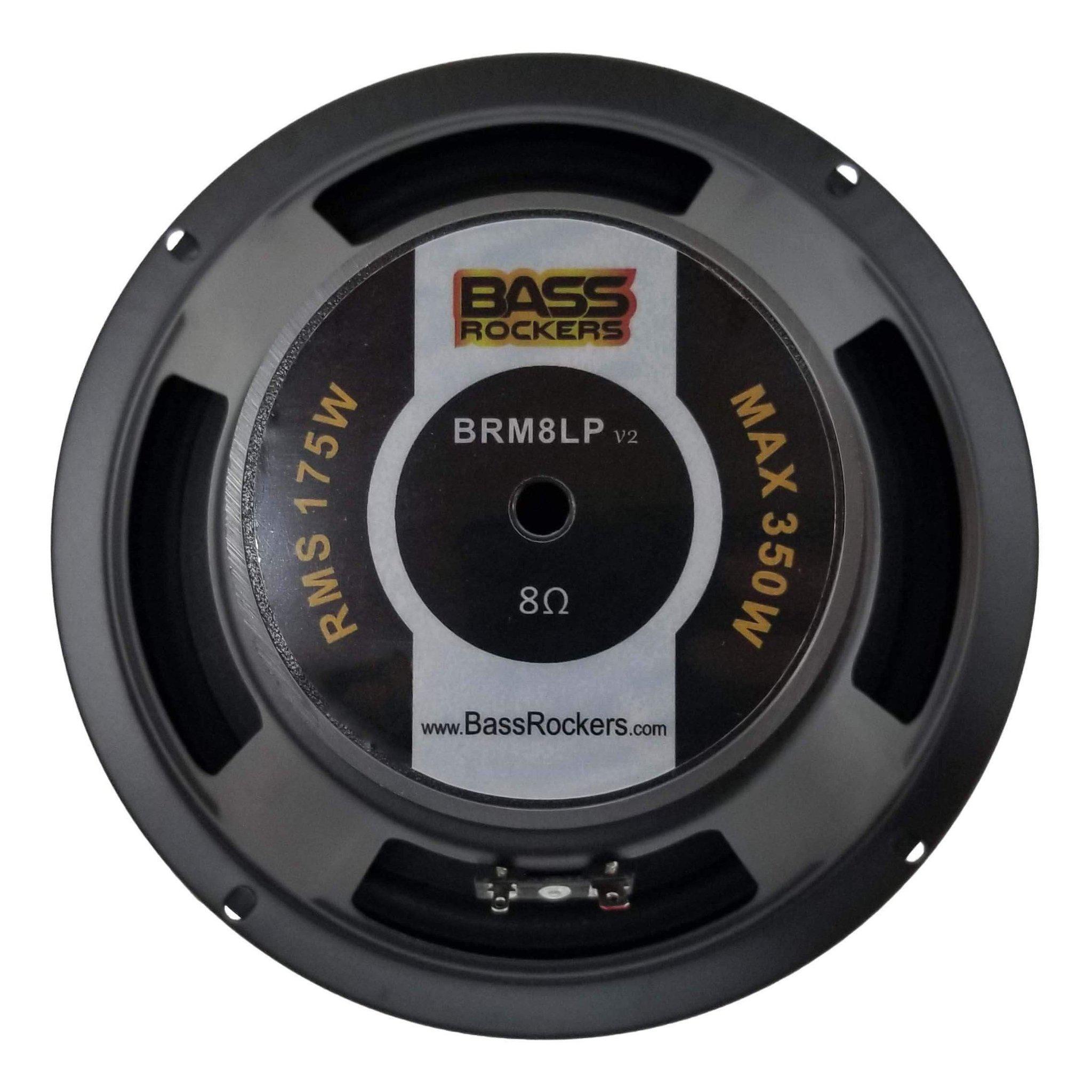 BRM8LPv2 8" Midrange Speaker 350 Watts (8-ohms)-Bass Rockers-3