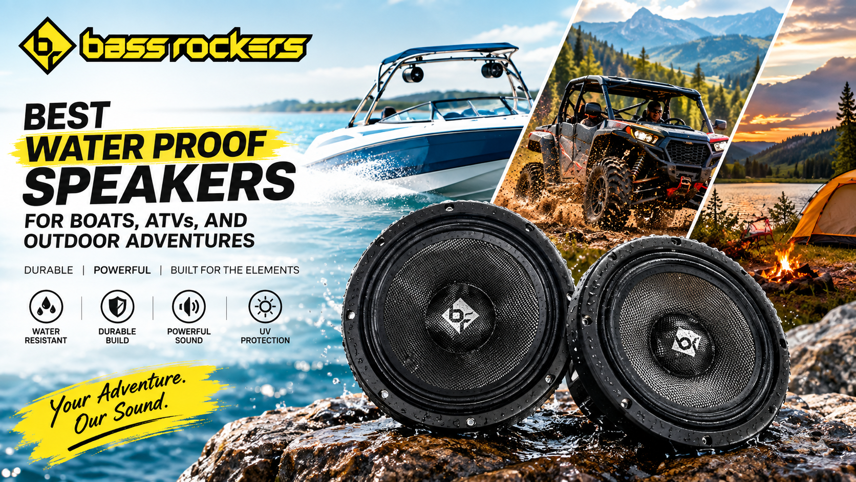 Best Water Proof Speakers for Boats, ATVs, and Outdoor Adventures