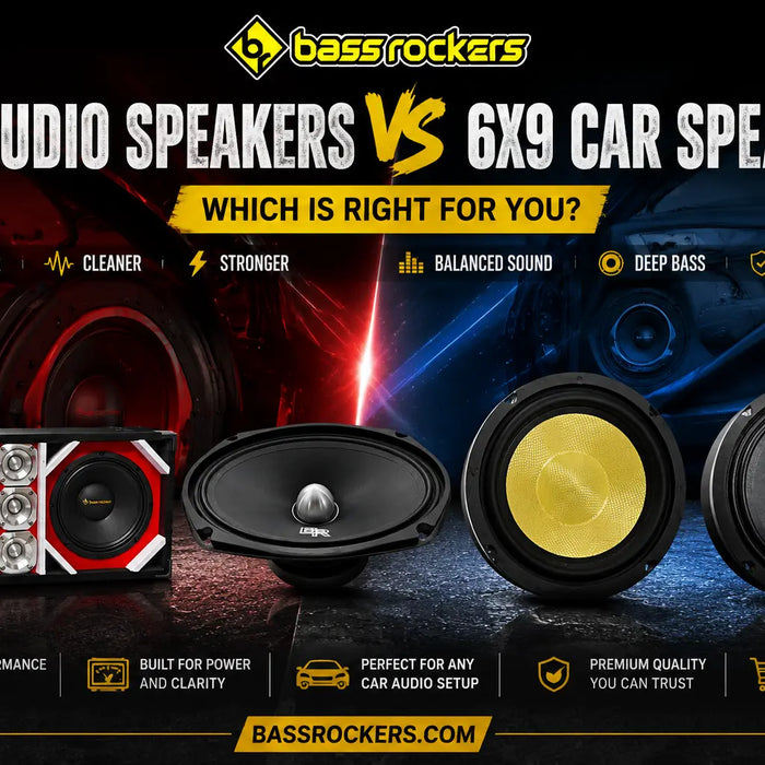 Pro Audio Speakers vs 6x9 Car Speakers Which Is Right for You