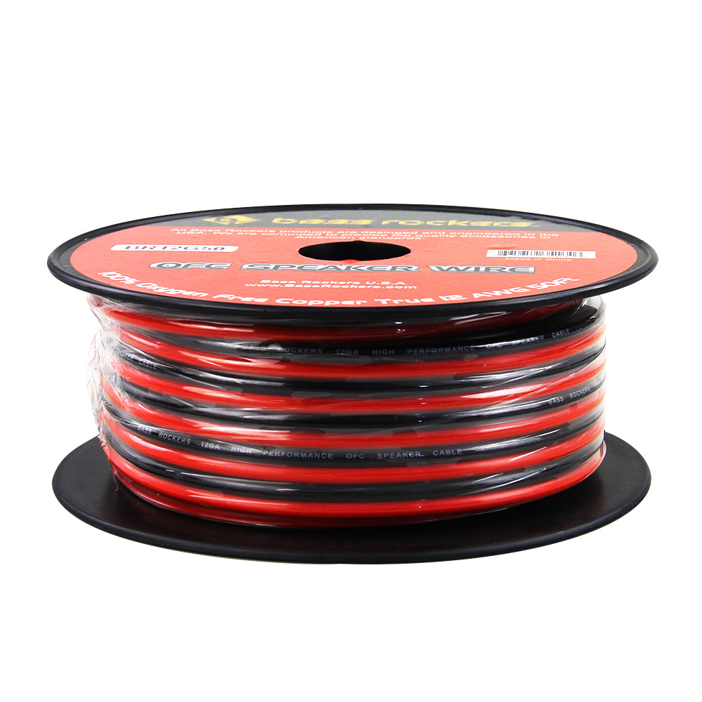 BR12G50 Copper OFC Speaker Wire True 12 AWG (50 Feet | 1 Foot)