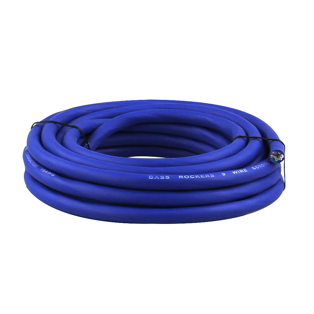 9W18G20 9 Wire Conductor Speaker Wire 18 AWG (20 Feet)
