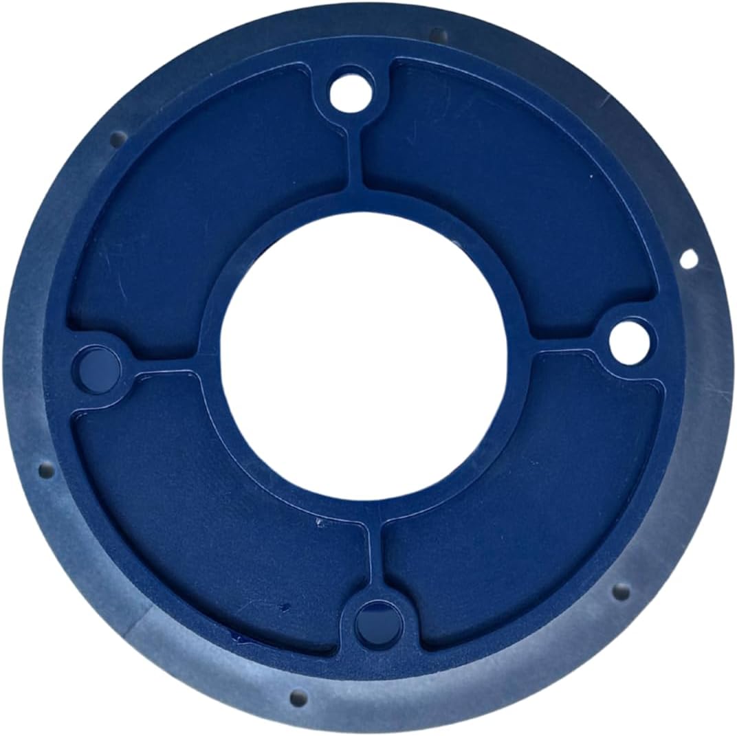 Bass Rockers 2” Throat 5.65” Exit Colourful Horn Wave Guide UV Resistant Chrome Finish for Bolt on Compression Driver 5.3” Height (2 Pack)