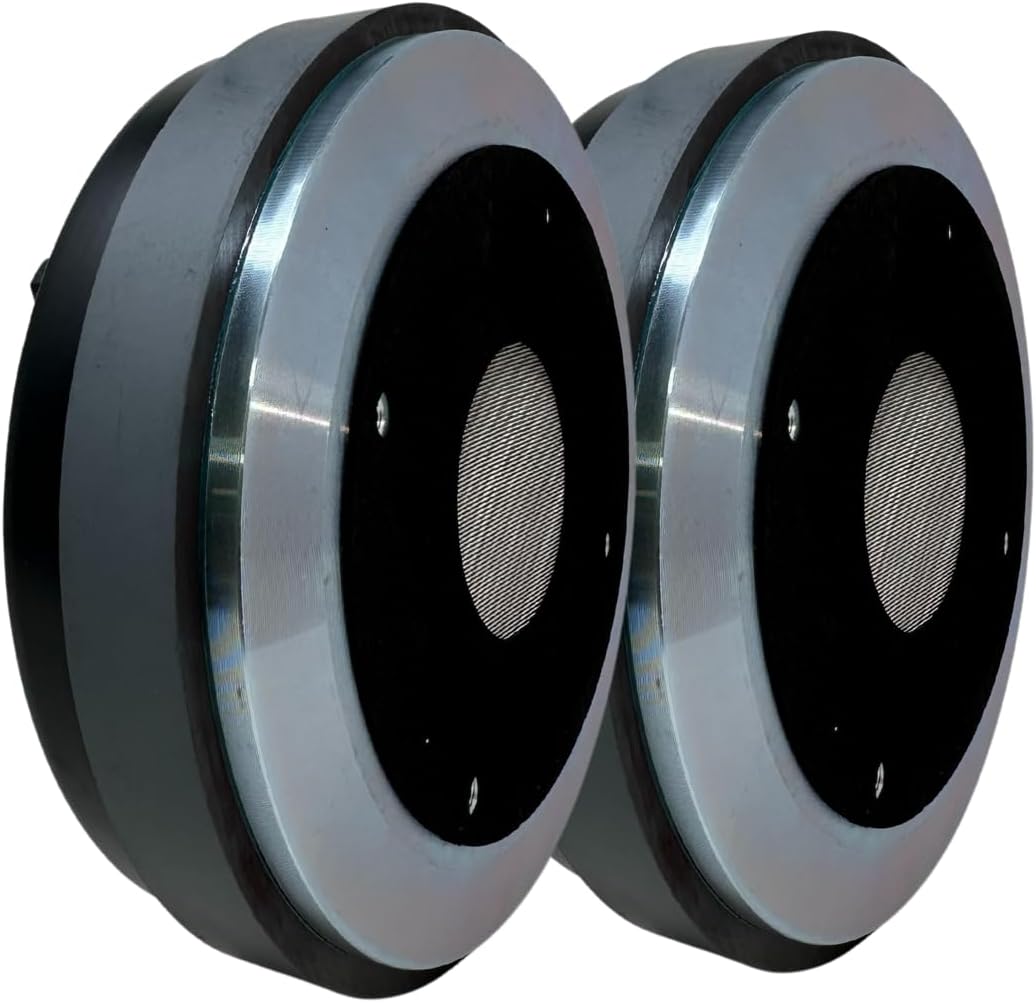 Bass Rockers BRHD3v2 Bolt-On Horn Compression Driver – 2” Throat, 3” Voice Coil, 8 Ohm, 600W RMS / 1200W Program