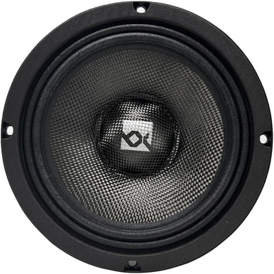 BRMB6 6.5" Water-Resistant Mid-Bass Loudspeaker, 500W RMS / 1000W Max, 8Ω, Carbon-Fiber Cone & Dust Cap, 2" CCAW Voice Coil (Kapton Former), Die-Cast Aluminum Basket, 92 dB Sensitivity