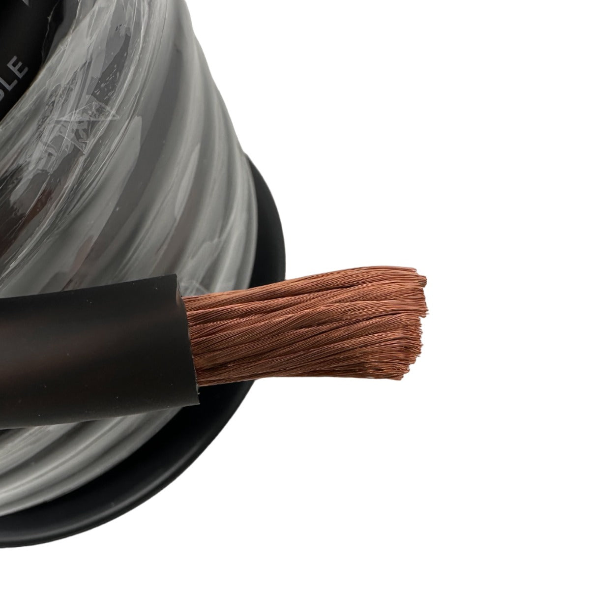 Bass Rockers 0 AWG 25 Feet OFC 100% Copper Power Cable Black Ground