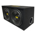 BB12D Dual 12" Loaded Subwoofer Enclosure 1200 Watts Single Voice Coil (1-ohm)-Bass Rockers-3