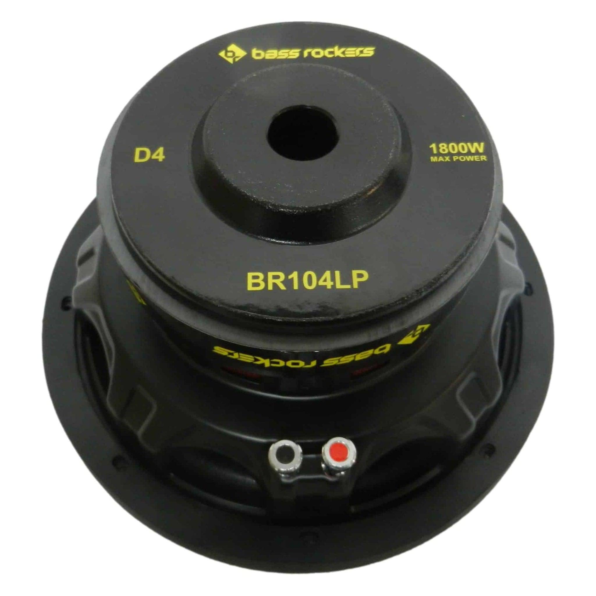 BR104LP 10” Subwoofer 1800 Watts Dual Voice Coil (4-ohms)-Bass Rockers-4