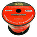 BR4G100 Red Flexible OFC Copper Power Cable 4 AWG (100 Feet)-Bass Rockers-1