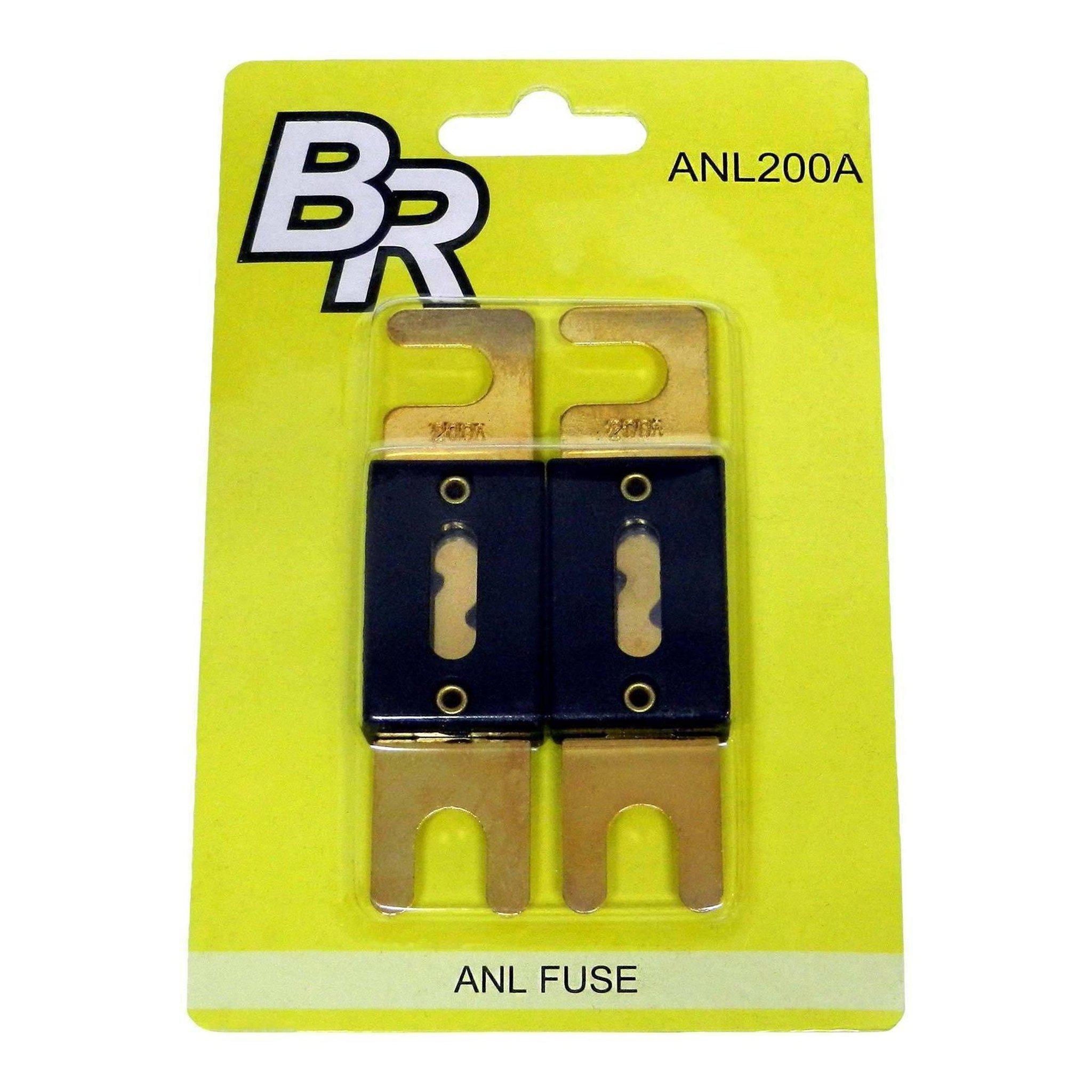 BRANL200A Gold Plated Audio ANL Fuse 200A (2 Pieces)-Bass Rockers-3