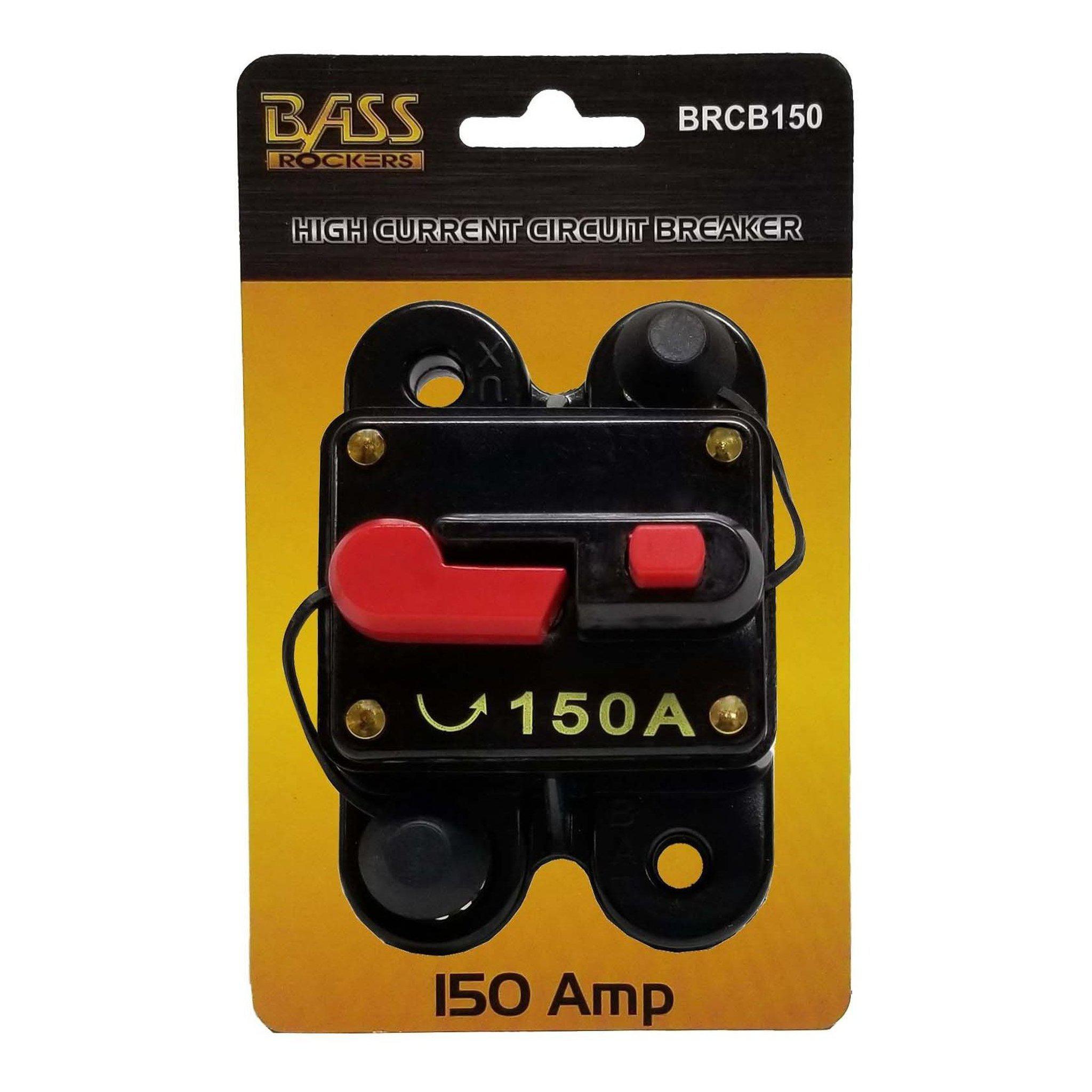 BRCB150 Heavy Duty Amp In-Line Circuit Breaker 150A 12-24 VDC-Bass Rockers-4