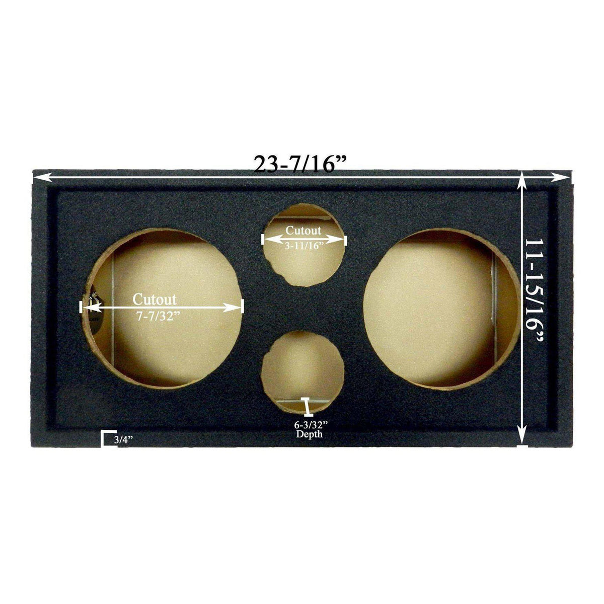 6.5 Subwoofer Box Bass Rockers Chuchero Speaker Enclosure - 6 Speaker ...