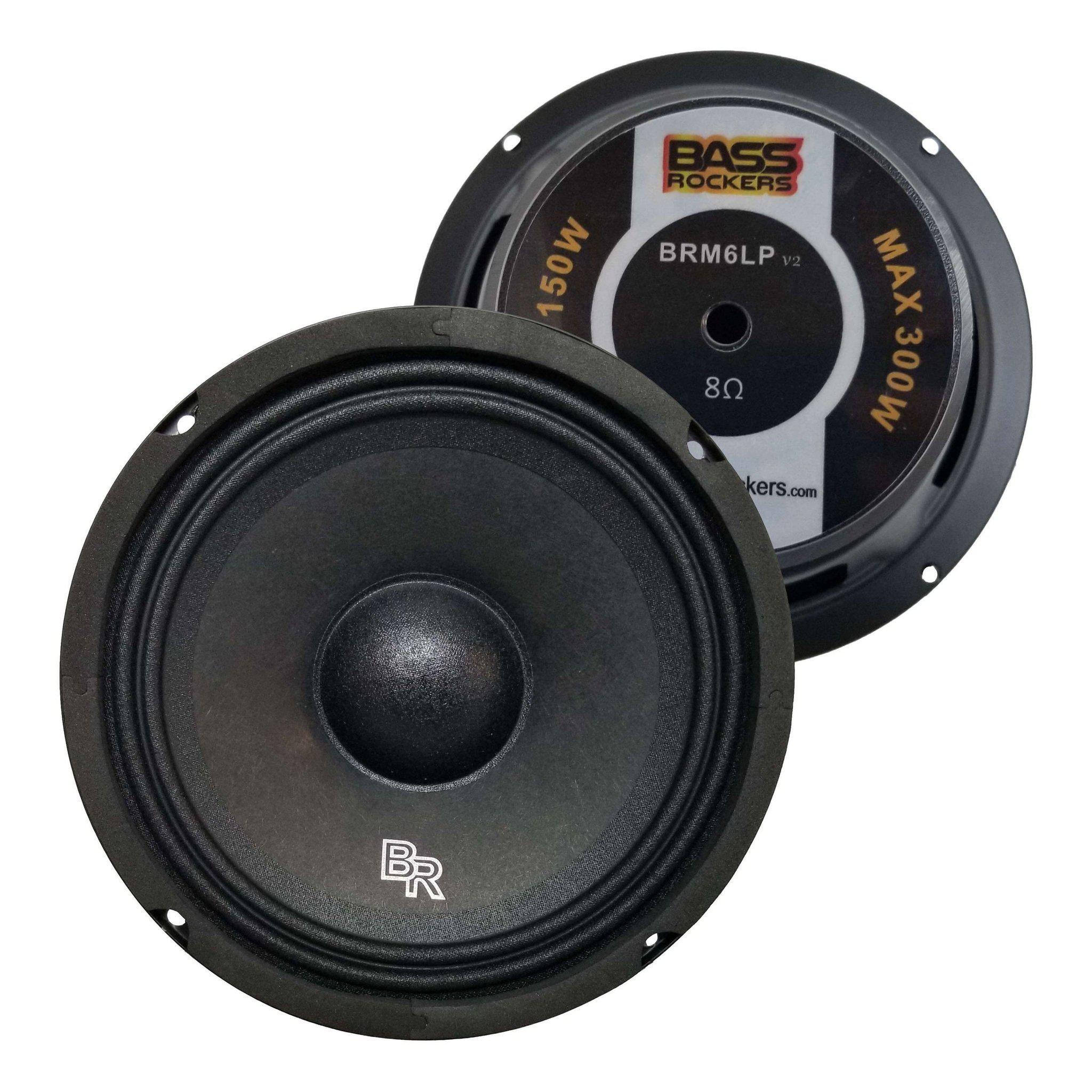 BRM6LPv2 6.5" Midrange Speaker 300 Watts (8-ohms)-Bass Rockers-2