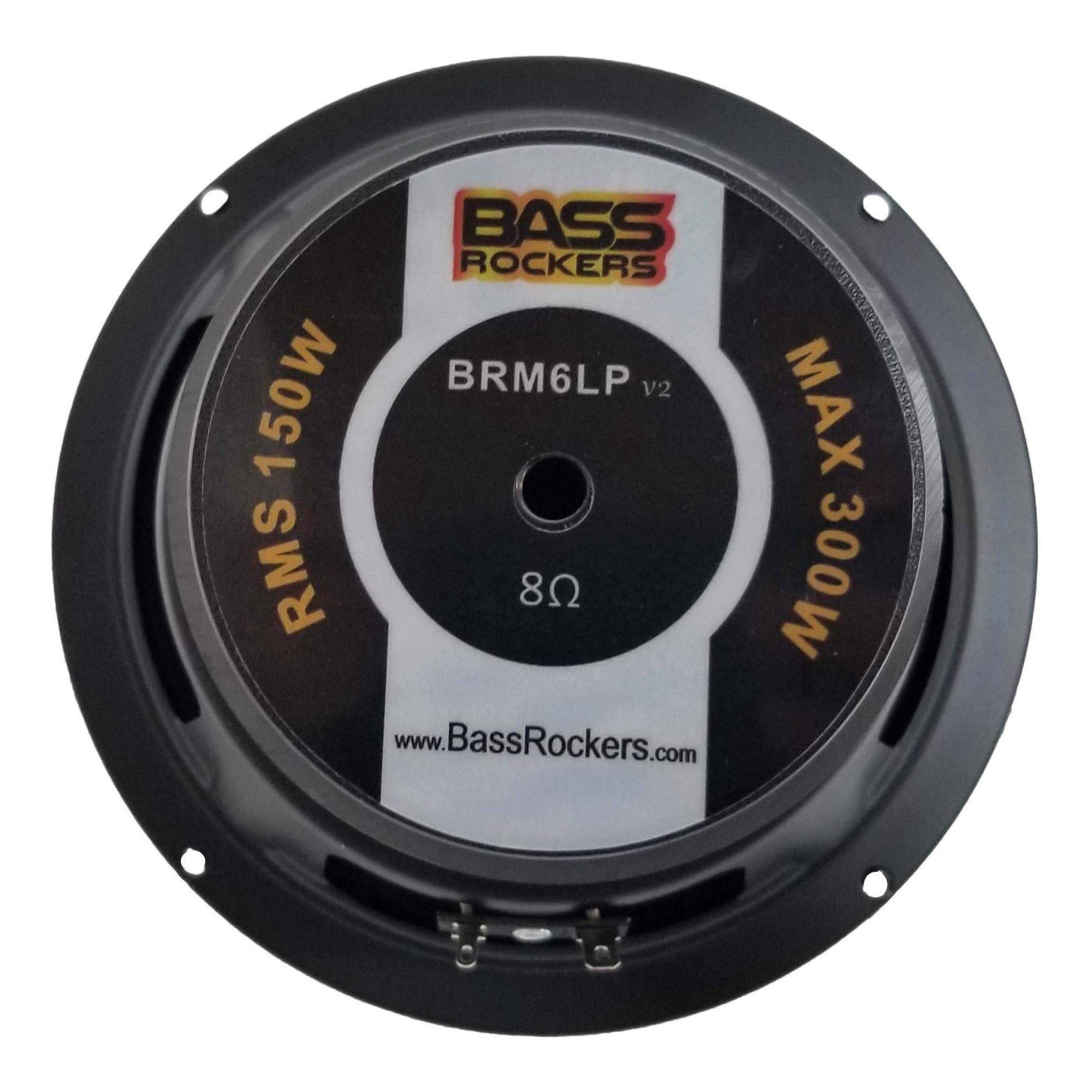 BRM6LPv2 6.5" Midrange Speaker 300 Watts (8-ohms)-Bass Rockers-3