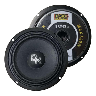 BRM6SV2 Shallow 6.5" Midrange Speaker 320 Watts (8-ohms)-Bass Rockers-2
