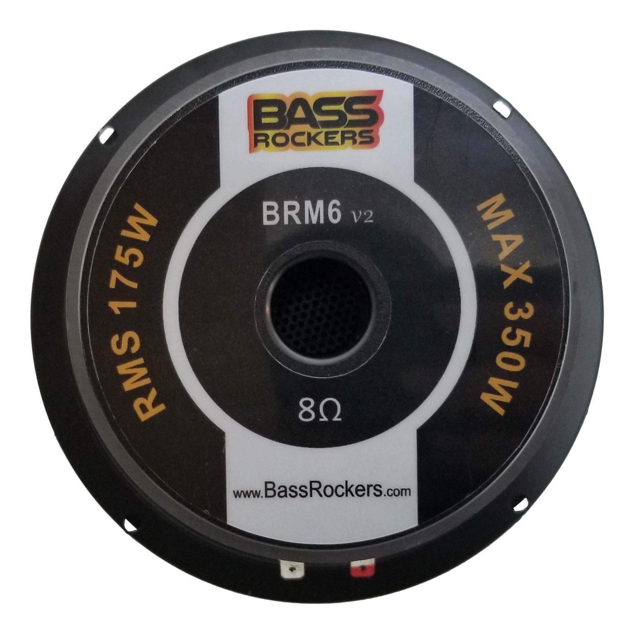 BRM6v2 6.5" Midrange Speaker 350 Watts (8-ohms)-Bass Rockers-3