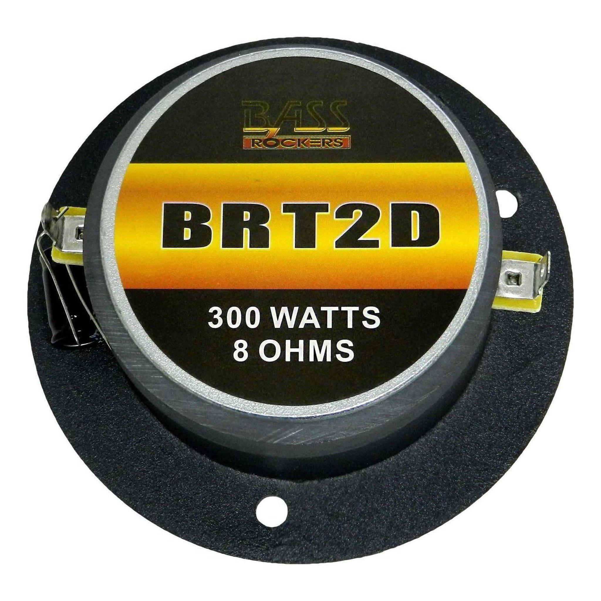 BRT2D 1" Super Bullet Tweeters 300 Watts 8-ohms (Pair)-Bass Rockers-6