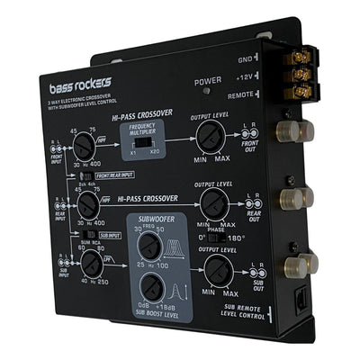 BRX31 Audio Crossover With Bass Enhancer