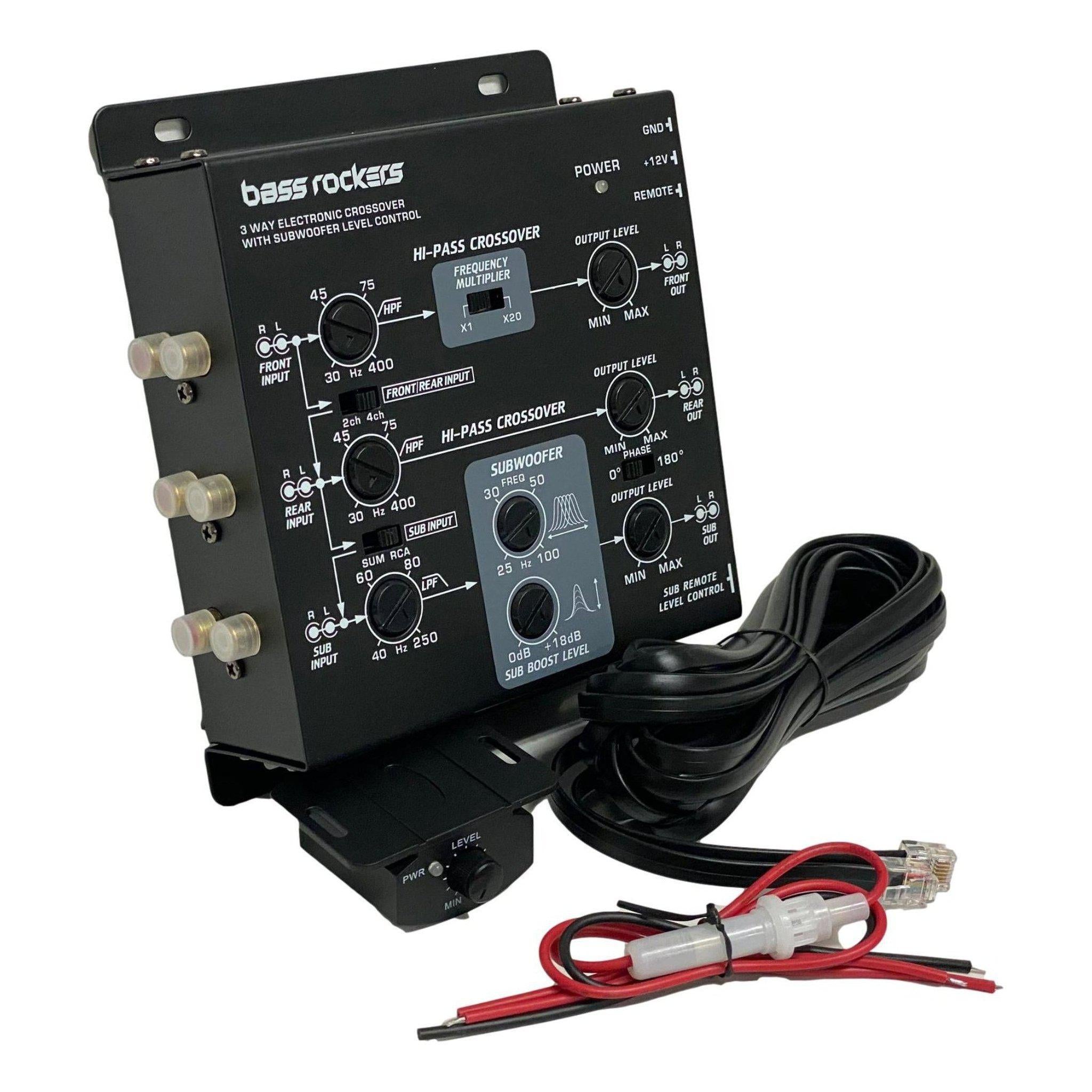 bass crossover pedal Crossover For Car Audio