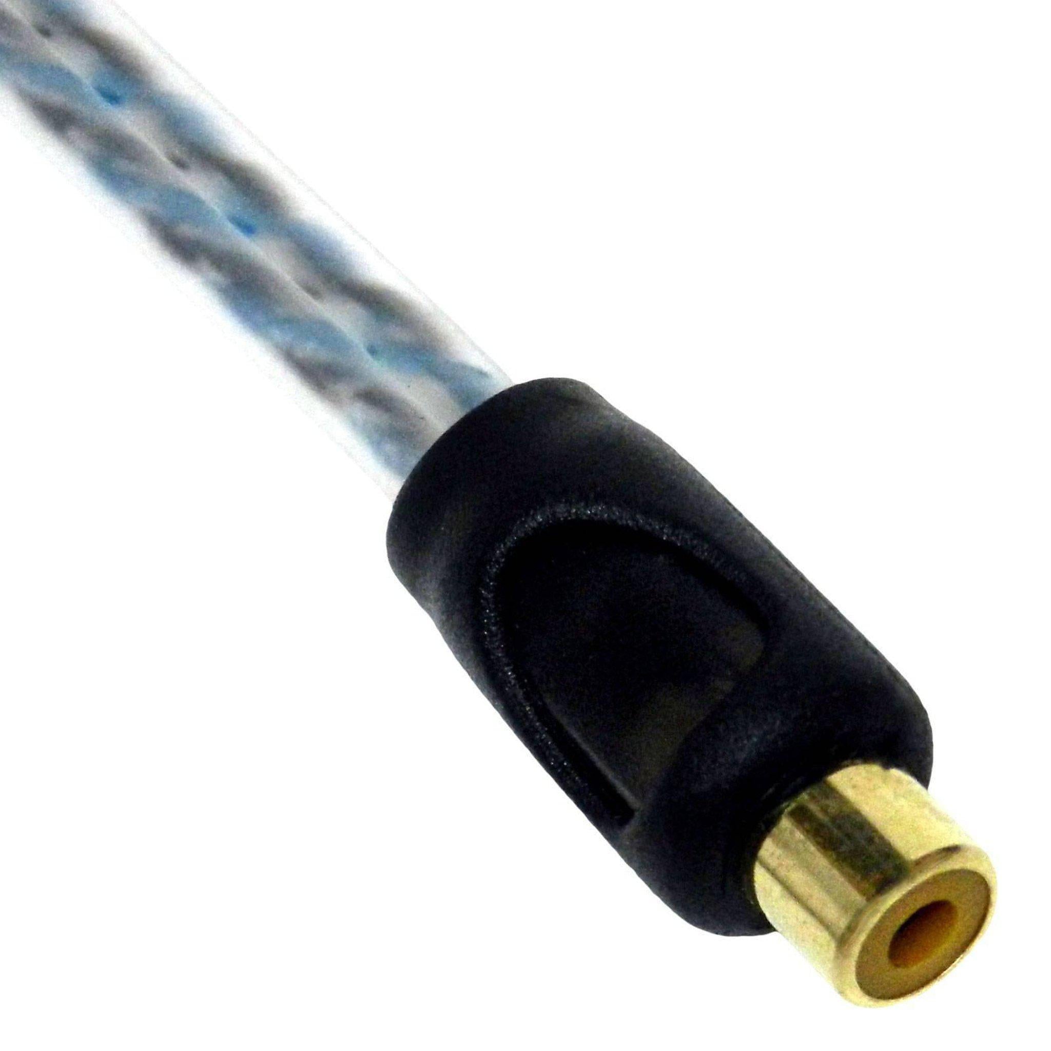 CRC2M1F Premium 1 Female To 2 Male RCA Y-Splitter Audio Cable-Bass Rockers-4