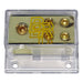DB004 Gold Plated 4-Way 1 In To 4 Out Distribution Block-Bass Rockers-1