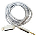 RC098 3.5 mm Male Stereo AUX To Lightning iPhone Port Nylon Cable (3.3 Feet)-Bass Rockers-1