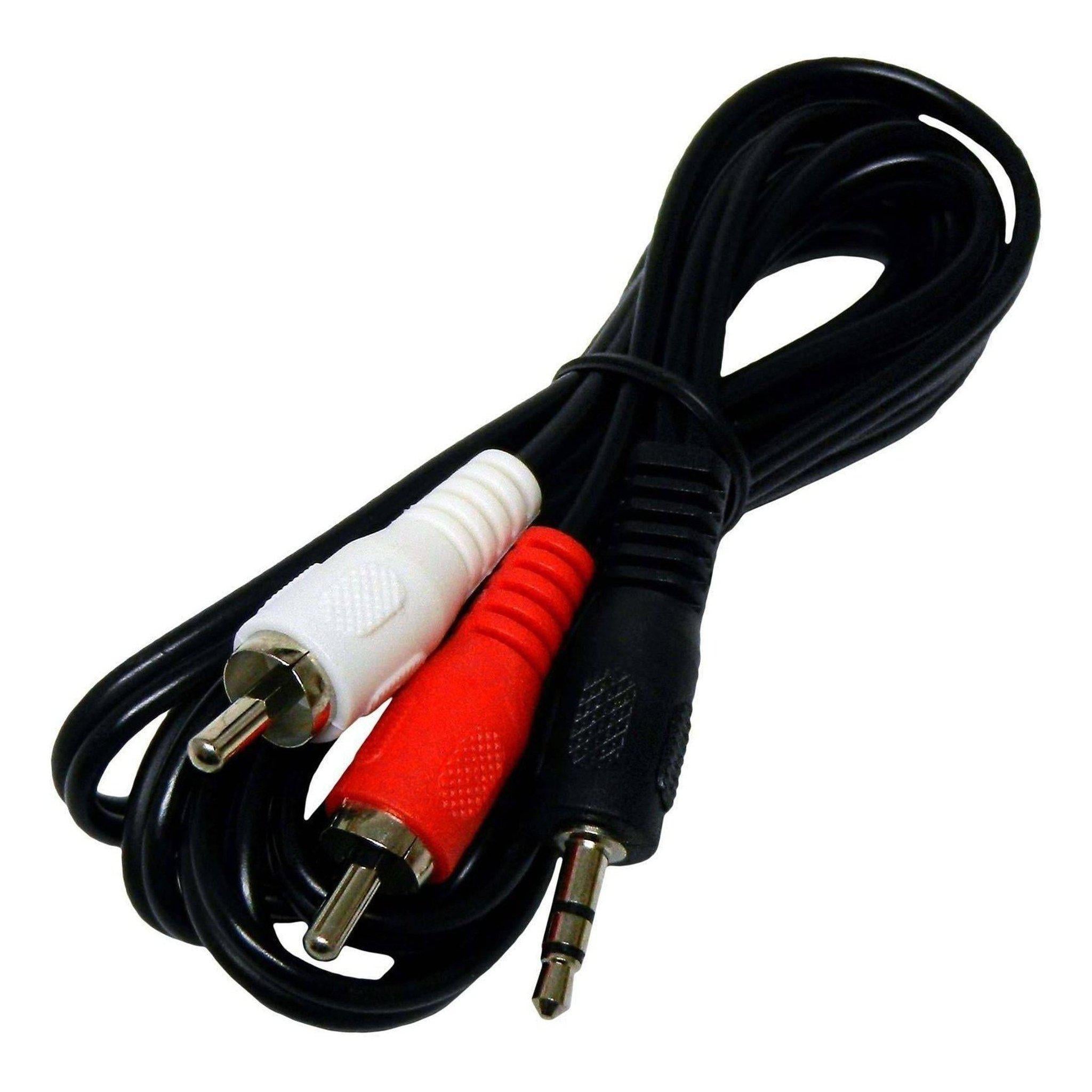 ST2RCA 1 Stereo 3.5 mm To 2 RCA Audio Cable-Bass Rockers-1
