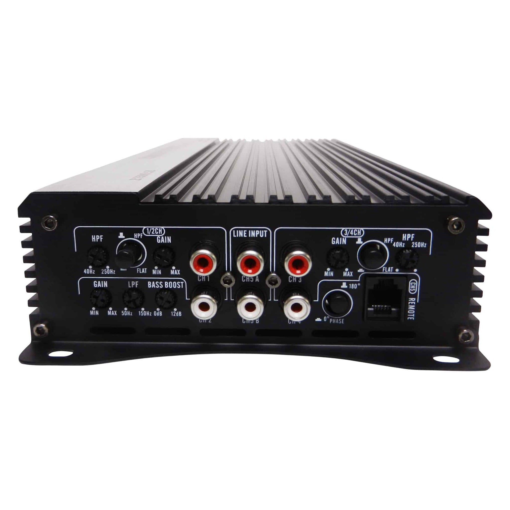 Z15005 Class D 5-Channel 1500 Watts Amplifier-Bass Rockers-6