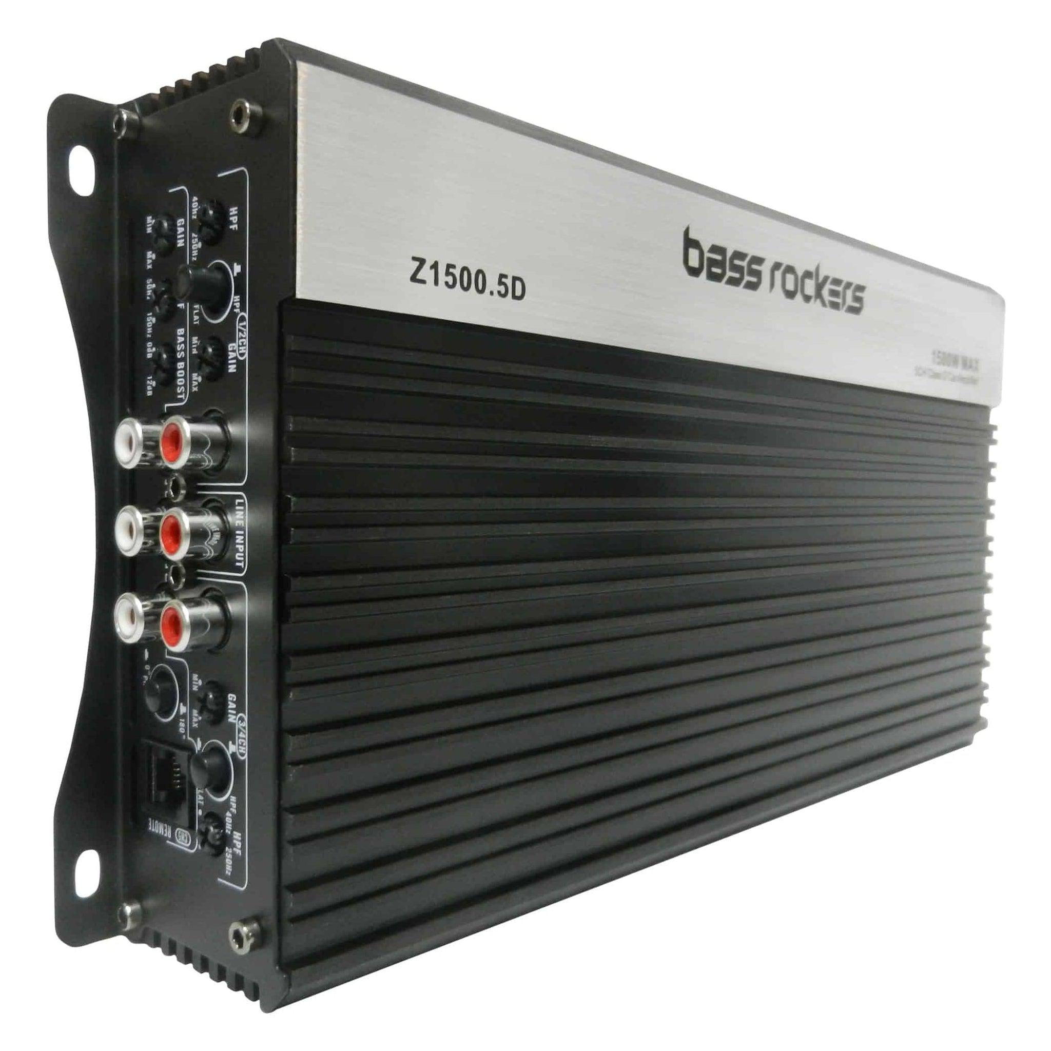 Z15005 Class D 5-Channel 1500 Watts Amplifier-Bass Rockers-1